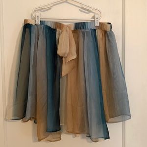 NWOT Blush Noir off the shoulders top